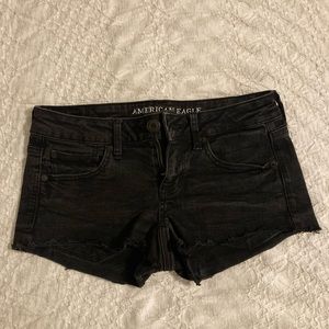 Black American Eagle Shorts